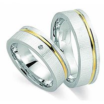 Trouwringen  goud en zilver