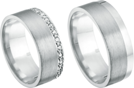 Witgouden trouwringen