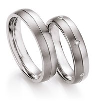 Trouwringen Staal/ Titanium Trouwringen Staal/ Titanium