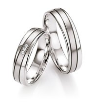 Witgouden trouwringen