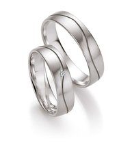 Witgouden ringen met gratis briljant