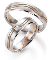 Bicolor Trouwringen Bicolor Trouwringen
