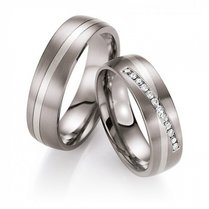 Titanium goud Trouwringen