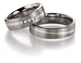 Trouwringen Titanium Goud