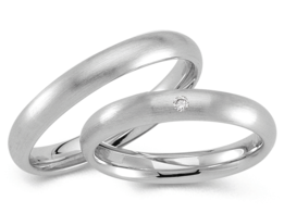 Smalle ring witgoud Smalle ring witgoud