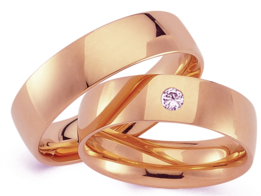 Klassieke Ringen 7mm Mat of glanzend Klassieke Ringen 7mm Mat of glanzend