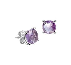 Oorknoppen amethyst Oorknoppen amethyst