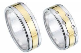 Bicolor Trouwringen