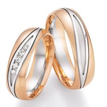 Bijzondere Bicolor Trouwringen