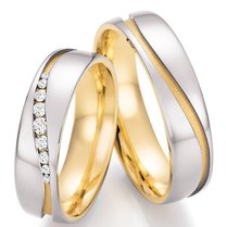 Stijlvolle Bicolor Trouwringen