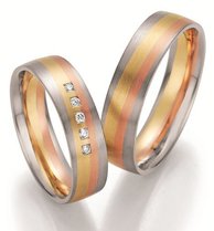 Tricolor Trouwringen Tricolor Trouwringen