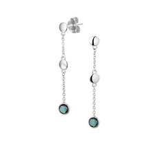 Oorhangers blauw topaas Oorhangers blauw topaas