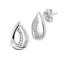 Oorknoppen gescratcht zirkonia