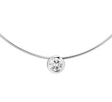 Collier zirkonia groot