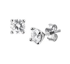 Oorknoppen zilver zirkonia