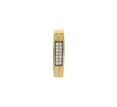 Hanger geelgoud zirkonia Hanger geelgoud zirkonia