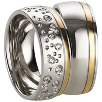 Stalen Ringen Bicolor