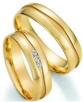 Geelgouden trouwringen