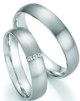 Klassieke ring witgoud