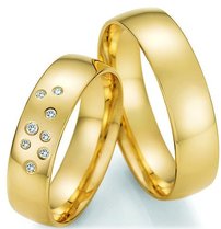 Geelgouden trouwringen