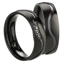 Stalen Zwarte Ringen