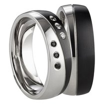 Stalen Bicolor Ringen