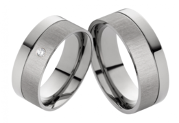 Trouwringen Titanium