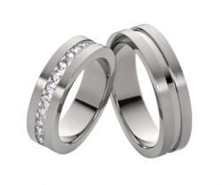 Trouwringen Titanium