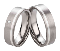 Trouwringen Titanium