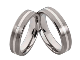 Trouwringen Titanium