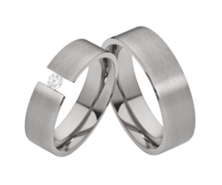 Trouwringen Titanium