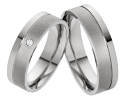 Trouwringen Titanium
