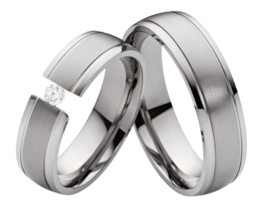 Trouwringen Titanium