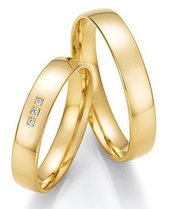 Geelgouden trouwringen Geelgouden trouwringen