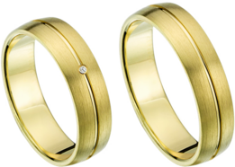 Trouwringen geelgoud