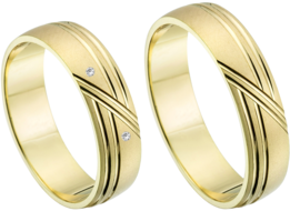 Geelgouden trouwringen