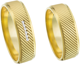 Geelgouden trouwringen