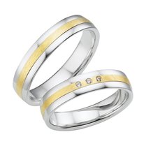 Trouwringen goud en zilver Trouwringen goud en zilver