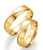 Mooie geelgouden trouwringen Mooie geelgouden trouwringen