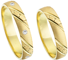 Geelgouden trouwringen