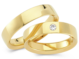 Klassieke Ringen geelgouden Klassieke Ringen geelgouden