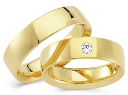 Klassieke Ringen Geelgoud Klassieke Ringen Geelgoud