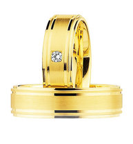 Trouwringen geelgoud Trouwringen geelgoud