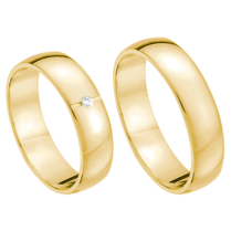 Geelgouden trouwringen