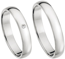 Witgouden trouwringen