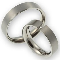 Trouwringen  Titanium
