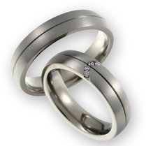 Trouwringen  Titanium