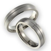 Trouwringen  Titanium