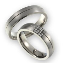 Trouwringen  Titanium