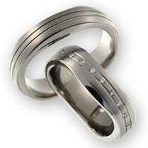 Trouwringen  Titanium